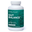 Vital Plan Gut Balance Supplement by Dr. Bill Rawls - Advanced Digestive Health Support Formula w/Clinical-Grade Slippery Elm Bark, Berberine & Dandelion Extract for Women & Men (180 Capsules)
