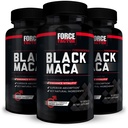 Force Factor Black Maca Root Supplement for Men, 1000mg Maca Negra Extract for Energy, Hormonal Balance & Vitality, Superior Absorption with BioPerine, 180 Capsules, 3-Pack