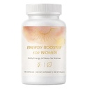 Energy Booster for Women, Daily Energy and Focus Supplement, 60 Count | Healthy Adderall Alternative, Clean Energy Support for Moms, Work, Study and Gym, Women's Focus Capsules