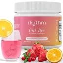rhythm Girl, Bye | 30 Servings | Fast-Acting Keto UTI Relief & Defense + Rapid Hydration Urinary Tract Health Drink Mix | pH Balancing | Workout & Intimacy | Intermittent Fasting (Strawberry Lemonade)