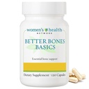 Women's Health Network Better Bones Basics, Calcium Supplements for Women with Vitamin D3, K2, Magnesium, Zinc, Boron, Manganese, Bone Builder Supplement for Bone Density Support, 120 Capsules