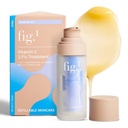 Fig.1 Vitamin C 15% Face Serum for Women | Nourishing Hydrating - Anti Wrinkle Antioxidant Serum for Face | Moisturizing Facial Skin Care Treatment for Dry, Oily & Normal Skin – 1.0 oz