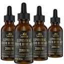 2000 MG Liposomal Fulvic Acid + Humic Acid + Trace Minerals Complex - More Potent Than Shilajit, Electrolytes Liquid Supplement with Organic Kale for Energy, Digestion, Immunity & pH Balance, 8 Oz