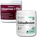 ColonBroom Tropical Fiber Powder + Colostrum & Fiber Drink Bundle