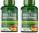 Wholesome Wellness Wholefood Multivitamins for Men + for Women Bundle