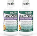 Vital Earth Minerals Super Multi 2-Pack – Liquid Multivitamins for Women, Men & Kids, Liquid Vitamins with Fulvic Acid for Better Absorption, MTHFR Support, 32 Oz Ea + 1 Oz Cup