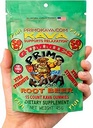 Kava Kava Gummies 50mg – Strong Noble Kava with 50mg Kavalactones for Calm & Relaxation – Alcohol-Free – Fast-Acting Fiji Kava Root Extract – Root Beer Flavor – 15 Count