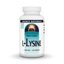 Source Naturals Free-Form L-Lysine Free Form, 1,000 mg - 100 Tablets | Amino Acid Supplement Supports Energy Production & Collagen Formation