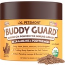 Buddy Guard for Lumps and Bumps, Lipoma for Dogs & Cats, Patent Pending Organic 9 Mushroom Powder Blend Natural Dog Probiotic & Immune Support Chaga, Reishi, Lion's Mane, Turkey Tail Mushroom