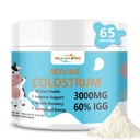 Bovine Colostrum Supplement Powder: Pure Whole Bovine Colostrum Rich in Immunoglobulins and Nutrients for Immune Support and Gut Health, Easy to Mix in Water or Smoothies