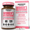 Multivitamin for Women - Supplement for Energy, Immunity, & Female Support - Daily Vitamins for Women with Biotin, Calcium, Magnesium - Non-GMO, Vegetarian Women’s Multivitamin - 120 Caps