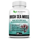 2625mg Irish Sea Moss Supplement 120 Capsules | SeaMoss Bladderwrack Burdock Root Capsules | Contain 92 Vitamins & Minerals For Immunity, Gut, Joint & Skin Health | Support Thyroid, Energy & Digestion
