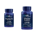 Life Extension One-Per-Day Multivitamin – Packed with Over 25 Vitamins, Minerals & Plant Extracts & Vitamins D and K with Sea-Iodine, Vitamin D3, Vitamin K1 and K2, Iodine