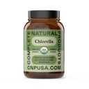 Complete Natural Products Organic Chlorella Capsules, 500mg, 100ct, Pure Green Algae Superfood, Detox & Immune Support, Vitamin B12 & Chlorophyll Rich, Plant-Based, Vegan, Non-GMO