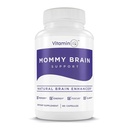 Mommy Brain Postnatal Supplement (60 Capsules) for Cognitive Health, Mood, Energy with GPC and CDP Choline, Phosphatidylserine, Omega-3 DHA
