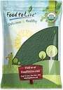 Food to Live Organic Chlorella Powder, 8 Pounds — Non-GMO, Kosher, Raw Green Algae, Vegan Superfood, Bulk, Pure Vegan Green Protein, Rich in Vitamins and Minerals, Great for Drinks, Broken Cell Wall