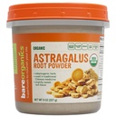 BareOrganics Organic Astragalus Root Powder - Raw Astragalus Herb Powder - Vegan Huang Qi Superfood for Smoothies and Tea - USDA Organic, Non-GMO, Gluten Free, 8 Oz