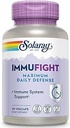 SOLARAY Immufight Maximum Daily Defense, All Day Immune Support, Vitamin C, Vitamin D, Zinc, Probiotics, Monolaurin, Acerola & More, Vegan & Gluten Free, 60 Day Guarantee (180 CT, 60 Serv)
