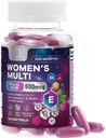 Multivitamin For Women - Complete Daily Woman's Multivitamins with Biotin, Calcium, Folic Acid, Iron, Zinc, Vitamin A, C, D, E & B Vitamins, Women's Hair Skin and Nails Supplements - 120 Softgels
