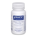 Pure Encapsulations Rapid Mental Energy - Vegan Memory Supplement to Support Brain Health - Ginkgo Biloba Extract, Alpinia Galanga & American Ginseng Extract - Non-GMO & Gluten-Free - 30 Capsules