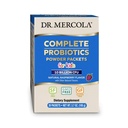 Dr. Mercola Complete Probiotics Powder Packets for Kids - Supports Digestive & Immune Health - 10 Strains - with Prebiotics - Non-GMO, Gluten-Free & Soy-Free - 30 Packets
