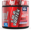 BPI Sports 1.M.R Vortex Pre Workout Powder – High Stim Preworkout for Men & Women with Glycerol, Caffeine, Niacin, and Herbal Extracts – Energy, Focus & Endurance – Sour Watermelon – 50 Servings