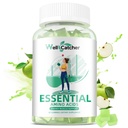 EAA Gummies Essential Amino Acids - All 9 Essential Aminos and All Branched-Chain Aminos (BCAAs) with Muscle Recovery, Energy Support Sugar Free Green Apple Flavor 30 Servings