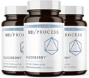 GlucoBerry Maqui Berry Extract with Chromium Picolinate for Blood Health Support - with Biotin and Gymnema Sylvestre - Doctor Formulated - 30 Capsules, 3 Pack