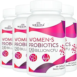 Menopause Supplements for Women, 120 Billion CFUs Probiotics for Women, 13-in-1 Herbs & Botanicals Complex, for Hormone Menopause, Hot Flashes, Night Sweats, Mood Swings, Sleep Disturbances - 240 Caps