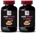 Energy Lift - MUIRA PUAMA BARK EXTRACT - Botanical Fuel Source, Mindset Support, Strength Support, Lifestyle Companion, Botanical Drive, Sustainable Energy, Plant Synergy 2 Bottles 120 Capsules