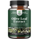 Potent Olive Leaf Extract Capsules - High Strength Antioxidant Supplement with Pure Olive Leaf with 20% Oleuropein - Herbal Heart Health Supplement - Vegan Non-GMO & Gluten Free - 60 Count