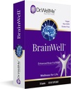 Dr.WellMe- Nootropic Brain Booster Supplement with Turmeric & Ginkgo Biloba for Men & Women – L-Theanine, Vitamin D3 to Enhance Memory, Focus & Cognitive Health – Vegan Capsules (30 Count)