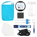 Colloidal Silver Generator Kit – 99.99% Pure Silver Wire, TDS Meter, Laser, Jar & Travel Bag – Constant Current Machine for True Nano Particles at Home