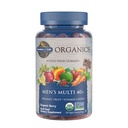Garden of Life Organics Men 40+ Gummy Vitamins - Berry - Certified Organic, Non-GMO, Vegan, Kosher Complete Multi - Methyl B12, C & D3 - Gluten, Soy & Dairy Free, 120 Real Fruit Gummies