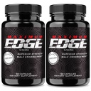 (2 Pack) Maximum Edge Male Pills - Maximum Edge Capsules for Men, Complete Daily Formula for Overall Wellness and Peak Performance, MaximumEdge Advanced Dietary Supplement, Reviews (120 Capsules)