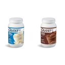 Quest Nutrition Vanilla Milkshake Protein Powder, 24g of Protein, 1g of Sugar, Low Carb & Chocolate Milkshake Protein Powder, 22g Protein, 1g Sugar, Low Carb, Gluten Free
