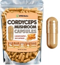 XPRS Nutra Cordyceps Mushroom Powder Capsules - 360 Count (180 Day Supply) - Our Premium Cordyceps Mushroom Capsules Contain Real Mushrooms (Cordyceps) to Support Stamina and Performance