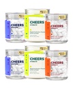 Cheers Super Combo | Restore + Protect + Hydrate | Feel Better After Drinking, Support Your Liver, & Rehydrate | DHM, L-Cysteine, Electrolytes | 24 Doses Restore & Hydrate, 60 Doses Protect