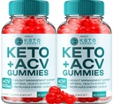 (2 Pack) Keto Genesis ACV Gummies Advanced Gummies 1000mg, Genesis Keto + ACV Weight Management Gummies Apple Cider Vinegar Genesis Dietary Supplement Genesis Gummies Reviews (120 Gummies)