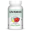 Maxi Health Livamax - Liver Formula - with Milk Thistle and Dandelion Root - 120 Capsules - Kosher