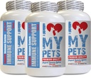 I LOVE MY PETS LLC Liver Support for Cats - CAT Immune Support - Booster - Healthy Supplement - cat Immune Health - 180 Treats (3 Bottles)