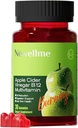 MONTUE Apple Cider Vinegar Gummies B12 Multivitamin,ACV Supplement Gummy Vitamins,Non GMO, Vegetarian Supplement for Women & Men,Support Normal Energy Levels & Gut Health Gummies (30 Gummies)
