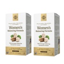 Solgar Women’s Balancing Formula - 60 Tablets, Pack of 2 - Vegan, Kosher Gluten & Dairy Free - 120 Total Servings