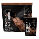 CorVive Protein + Collagen Powder | 23g Protein (Grass-Fed Whey + Collagen) | 3.7g BCAAs | Supports Muscle & Joint Health | Gluten & Soy Free | No Artificial Ingredients | 15 Sachets - Chocolate