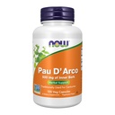 Now Foods Pau D'Arco Veg Capsule (500 mg) -100 Capsules