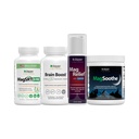 Jigsaw Health Ultimate B-Free Magnesium Bundle | MagSRT (B-Free), 240 Tablets, Brain Boost, 90 Capsules, MagRelief, 5 Ounces (Lotion), and MagSoothe (Raspberry Lemonade), 60 Servings (Jar)