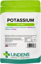 Potassium, 100 Tablets, 200mg, Blood Pressure, Cramp