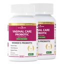 Vaginal Probiotics for Women pH Balance with Prebiotics - 60 Billion Womens Probiotic for Vaginal Flora, Odor, Yeast & Digestive Health with Saffron, Cranberry, Vegan & Non-GMO | 180 Caps