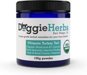 Ultimate Turkey Tail 8:1 Extract by Doggie Herbs – 389mg Beta Glucan per 1g Scoop (39%), Contains ONLY Polysaccharides – 100g