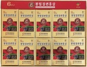 Pocheon 200g(20g x 10) 6Years Sliced Korean Panax Red Ginseng Root with Honey, Natural Immune Support